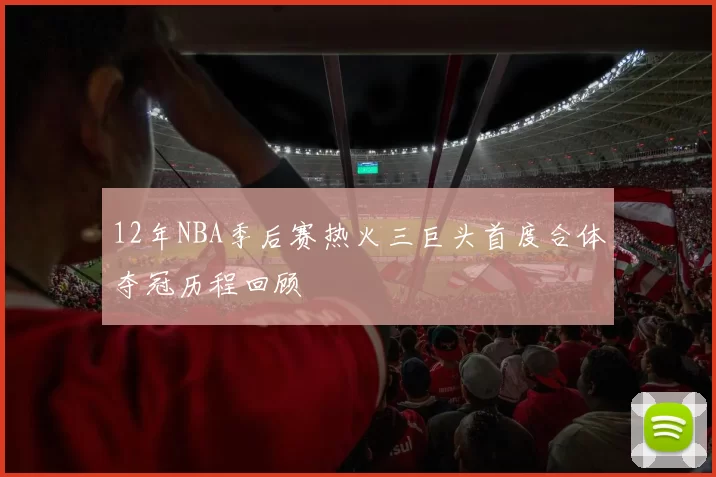 12年NBA季后赛热火三巨头首度合体夺冠历程回顾