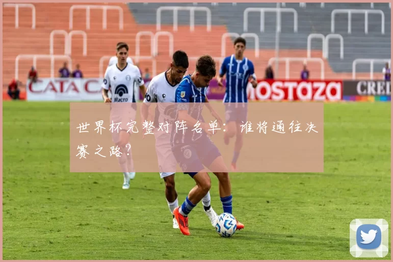 世界杯完整对阵名单：谁将通往决赛之路？
