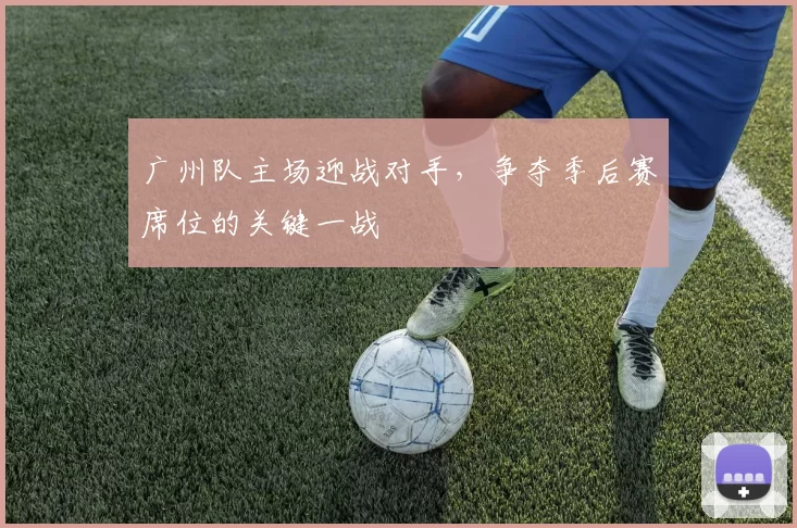广州队主场迎战对手，争夺季后赛席位的关键一战