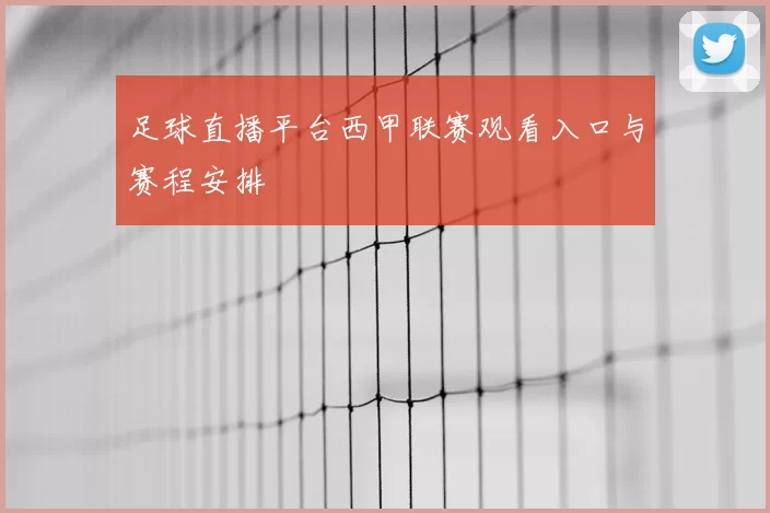 足球直播平台西甲联赛观看入口与赛程安排